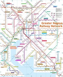 Greater Nagoya Map